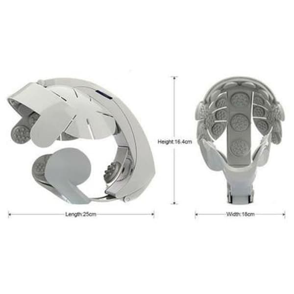 TD® Electric Head Massager 8-hastighets massage och avkoppling Justerbar storlek