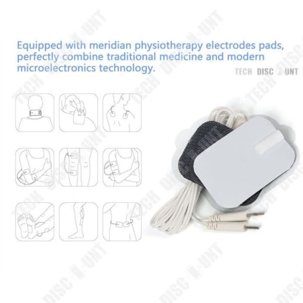 TD® Cervical Spine Massage Device Vit Multifunktionell Massage Intelligent Fjärrkontroll Värme Pulsmassage