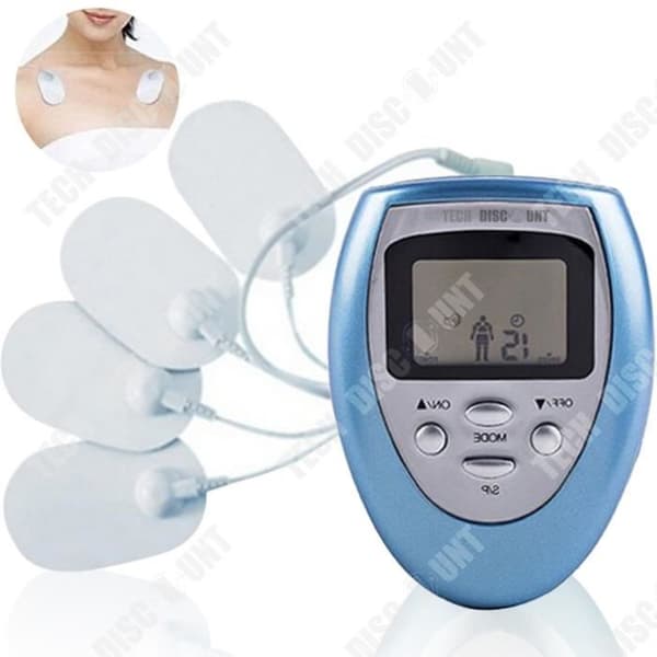 Nackmassageapparat - TD® - 10 Intensiteter - 8 Lägen - Blå