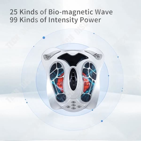 TD® fotmassageapparat Lågfrekvent pulselektroterapiinstrument Fotmassagemaskin Infraröd värmerulle