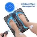 Miniatyrbild 2 av 4: TD® Smart Foot Massager EMS Akupunkt Puls Fot Massage Pad Pedikyr Maskin Fotkudde Port