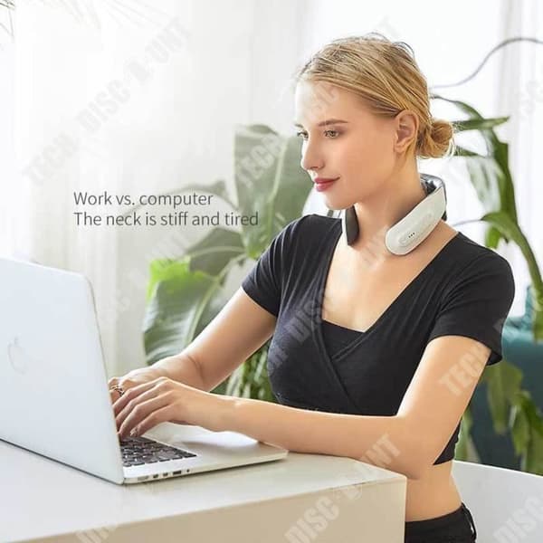 TD® Multifunktionell varmkompress cervikal ryggradsmassager TENS puls meridianladdningsinstrument för hela kroppen