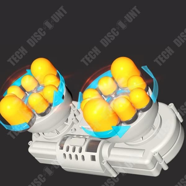 TD® Massagesjal Knådande Massagesjal Cervikal ryggrad Massager Hem Elektrisk Nacke Midja Ben Hot Compress