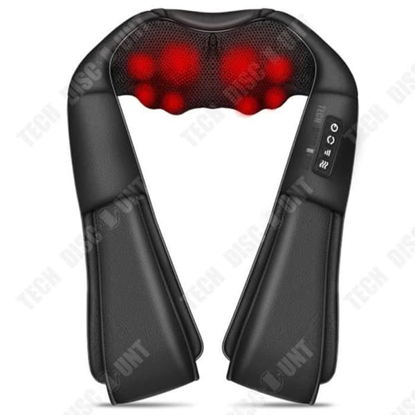 TD® Massagesjal Knådande Massagesjal Cervikal ryggrad Massager Hem Elektrisk Nacke Midja Ben Hot Compress