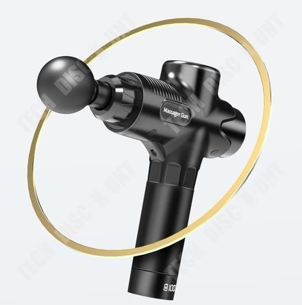 TD® Fascia Gun Massager Muscle Massager Massage Gun 6 massagehuvuden Impact Fascia Gun