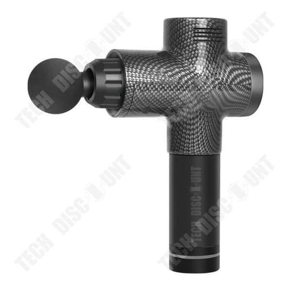 TD® Fascia Gun Massager Muscle Massager Massage Gun 6 massagehuvuden Impact Fascia Gun