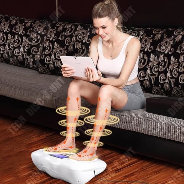 TD® fotmassageapparat, blodcirkulationsanordning, automatisk fysioterapi hemmamassagerare, fotmassagerartefakt