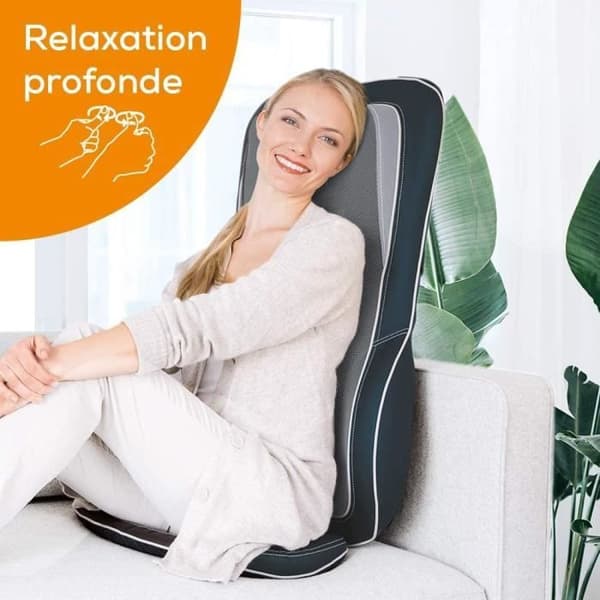 BEURER MG 315 shiatsu massage sätesöverdrag för rygg och ländrygg