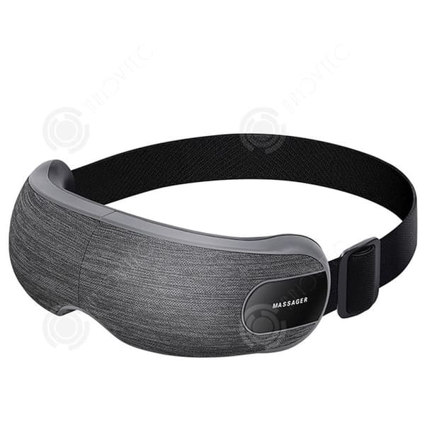 INN ögonmassage med värme 1200mAh Termostatisk Fällbar Bluetooth Vibrerande Varm Massage Bärbar Ögonmassagerare