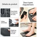 Miniatyrbild 2 av 4: INN Fotmassageapparat 19 hastigheter 8 inställningslägen USB-laddare mikrolekricitet EMS trådlös fjärrkontroll Fotmassagemaskin
