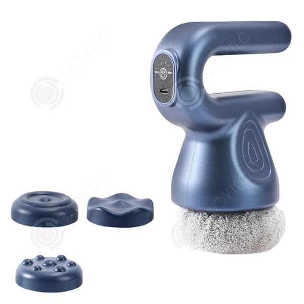 INN Masseur mot celluliter 3000rpm 1800mah 6 hastigheter bärbar trådlös massagemaskin med 3 massagehuvuden kroppsskulpteringsmaskin