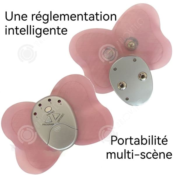 INN elektrisk muskelstimulator 10 intensitetsinställningar Online Multi-mode Massageapparat Massagekudde