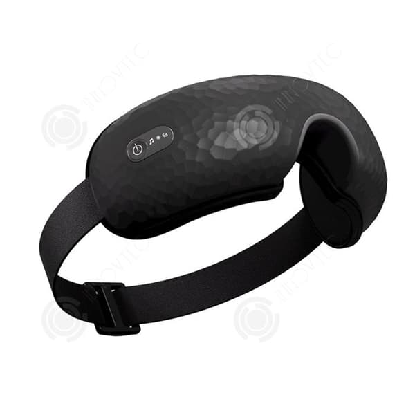 INN Oculär massör 5w 40 grader airbag massage Bluetooth musik Grafen uppvärmning Ögonskydd Bärbar design oculära massör