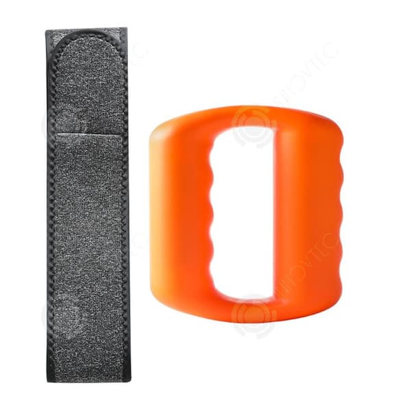 INN liten bärbar muskelmassager 12,5x14,5x4,5 cm vibrerande muskelmassager med 5 hastighetsinställning och automatisk avkänning