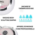 Miniatyrbild 3 av 4: INN Therapy Machine 26,5x26,5x27cm Elektrisk Cupping Massage Vakuum Therapy Machine Massage Kroppsskulptur Formning