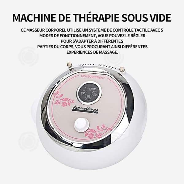 INN Therapy Machine 26,5x26,5x27cm Elektrisk Cupping Massage Vakuum Therapy Machine Massage Kroppsskulptur Formning