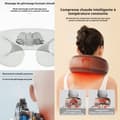 Miniatyrbild 3 av 4: INN Massagekudde 3 hastigheter 28x10cm elektrisk massagekudde multifunktionell elektrisk massagekudde livmoderkudde