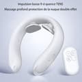 Miniatyrbild 4 av 4: INN Cervikal massageapparat 800mAh typ-c uppvärmande nackmassager med fjärrkontroll och 15 justeringsnivåer och 6 lägen och röstmeddelande