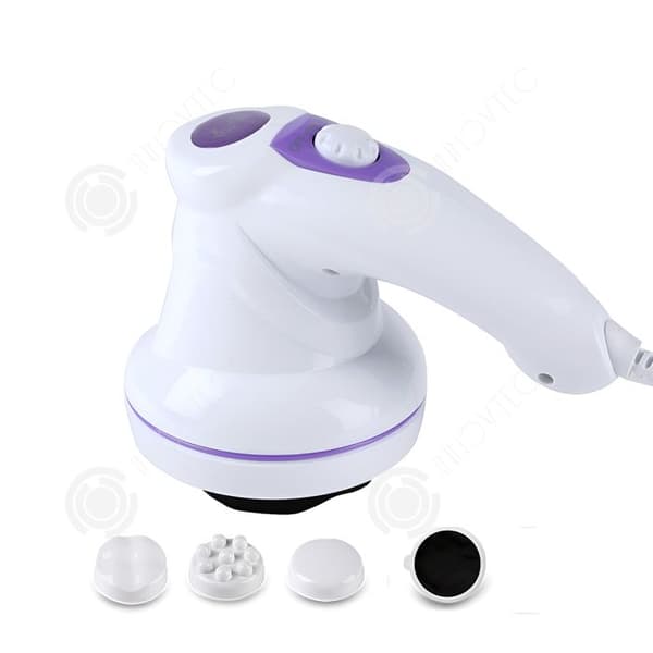 INN Electric Massager 19x18x10cm 3in1 Eliminera Fett Avslappnande Vibrerande Massage Multifunktionsmassagepistol Handhållen Massager