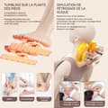 Miniatyrbild 3 av 4: INN Massagemadrass 9 hastigheter 9 lägen Multifunktionell cervikal massager Midjemassagekudde Elektrisk massagestol