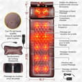 Miniatyrbild 2 av 4: INN Massagemadrass 9 hastigheter 9 lägen Multifunktionell cervikal massager Midjemassagekudde Elektrisk massagestol