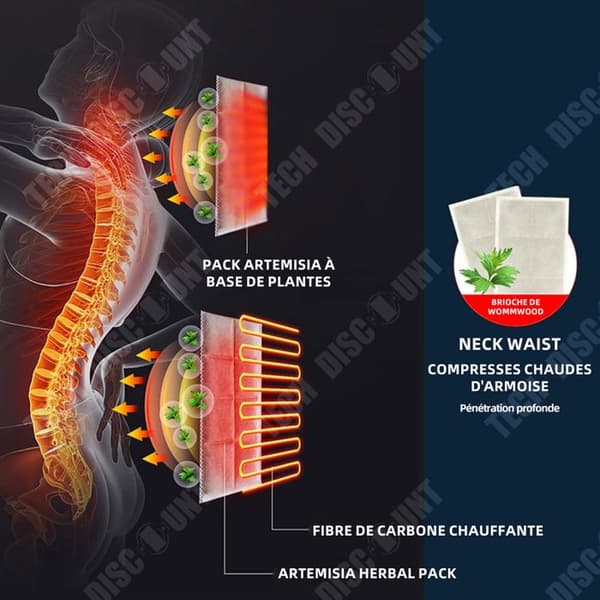 TD Shiatsu massagestol 24W rygg nacke nödvändig uppvärmning muskel ländrygg avslappning anti-trötthet massage komfort Full massage