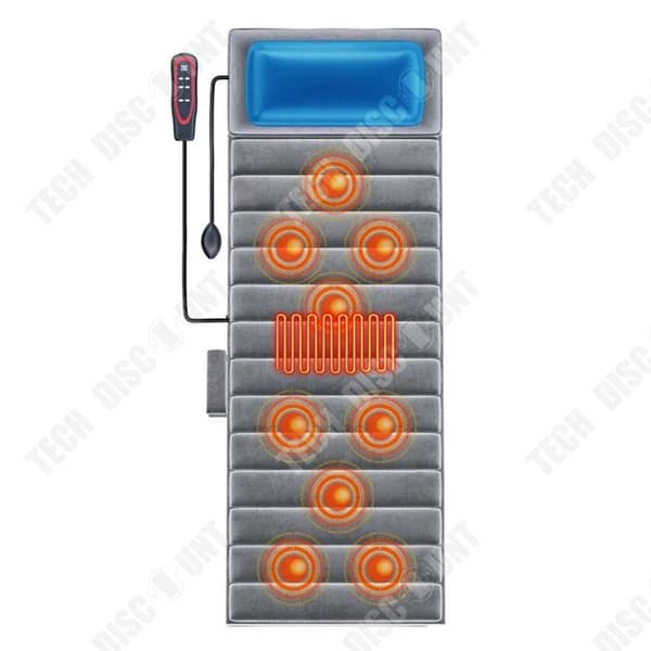 TD Shiatsu massagestol 24W rygg nacke nödvändig uppvärmning muskel ländrygg avslappning anti-trötthet massage komfort Full massage