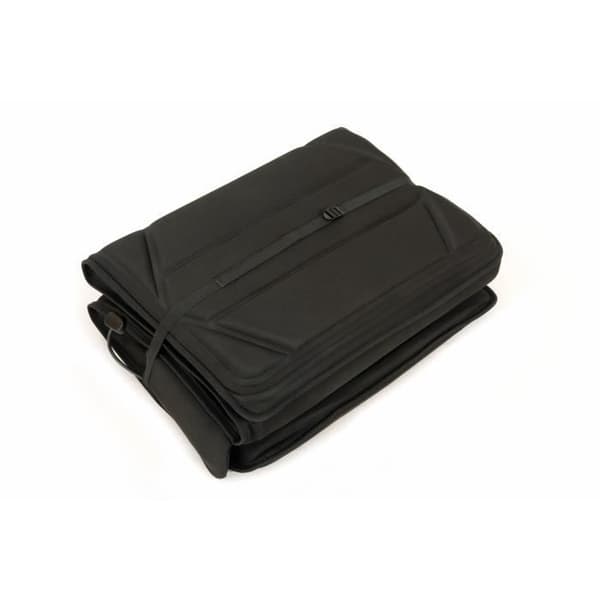 Massagemadrass - JOCCA - 6163 - 100 % polyester - 10 motorer - 5 lägen - 172 x 57 x 4 cm - Svart