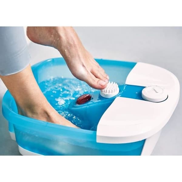 Bubblande fotbad - Promed - FB-100 - Vibrerande massage - Rött ljus - Anti-halk