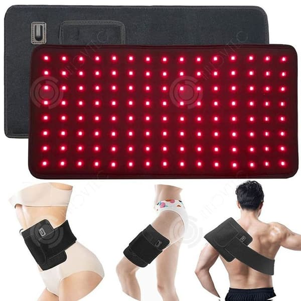 INN Infraröd värmebälte för att värma livmodern och skydda svans 120 LED tre chips fjärrkontroll med justerbar timer