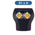 Miniatyrbild 1 av 2: Massagekudde, 16 massagebollar, justerbara hastighetsinställningar,R7-1-H, EU-kontakt