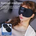 Miniatyrbild 4 av 4: INN Ögonmassageapparat 350mAH med 4 hastighetsinställningar Värmemask för ögonmassage Förbättra sömnen Andningsbar och bekväm