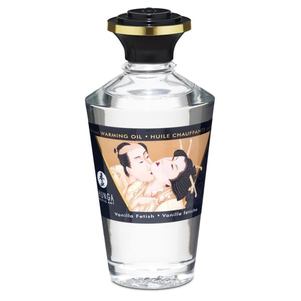 Olja med värmande verkan – vanilj Shunga Vanilla fetish 100 ml