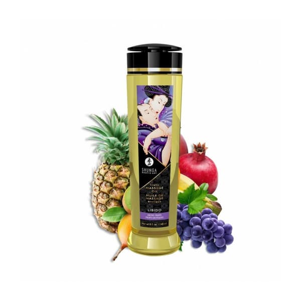 Erotisk Massageolja Shunga Líbido 240 ml Exotiska frukter