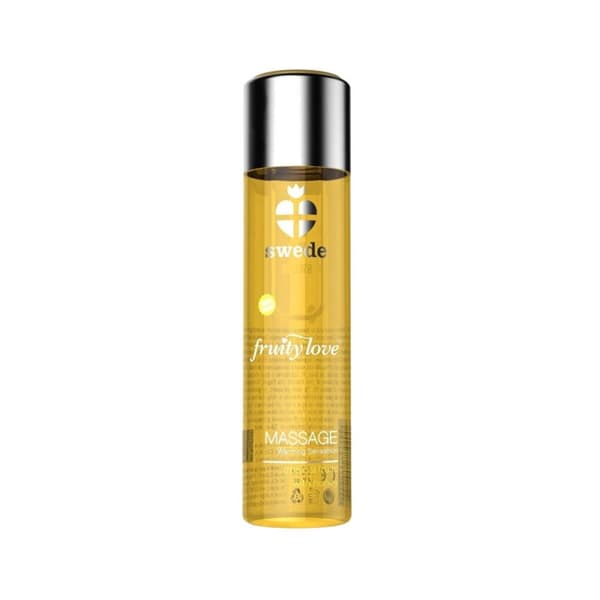 Erotisk Massageolja Swede 120 ml Värmeeffekt Honung Tropiska frukter