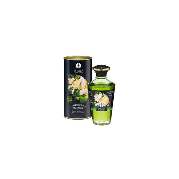 Erotisk Massageolja Shunga 100 ml Grönt te