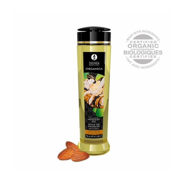 Erotisk Massageolja Shunga 240 ml Sötmandel