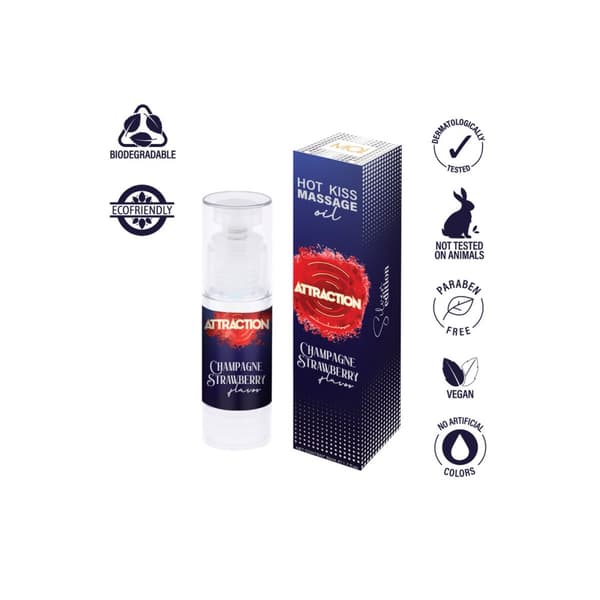 Erotisk massageolie Attraction 50 ml