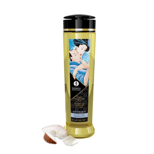 Erotisk massageolie Shunga 240 ml Kokos