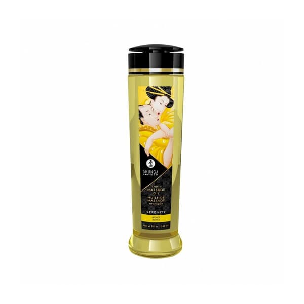 Erotisk Massasjeolje Shunga Serenity Monoi 240 ml Afrodisiakum
