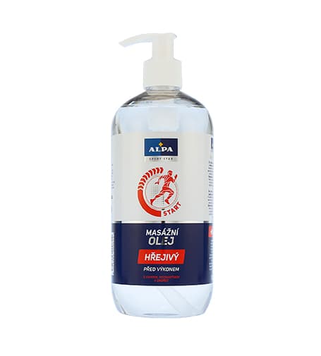 Alpa Warming Massage Oil 500ml