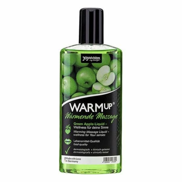 Erotisk Massageolja Joydivision 150 ml Äpple Värmeeffekt