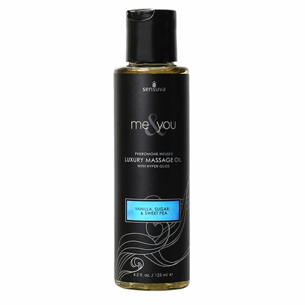 Erotisk massageolie Me & You Sensuva Sweet Pea 125 ml
