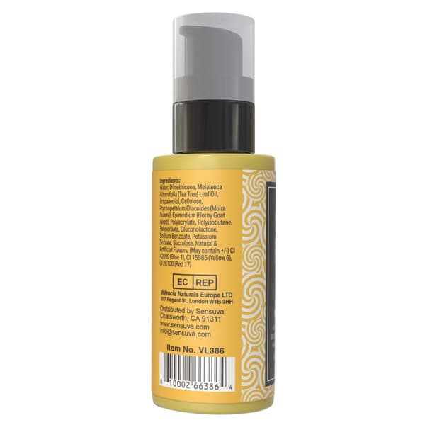 Erotisk massageolie Sensuva 59 ml