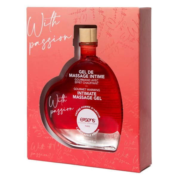 Eroottinen hierontaöljy Exsens Vihreä omena 50 ml