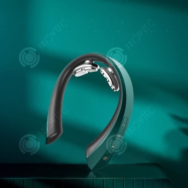 INN® Cervical Spine Massager Elektrisk Meridian Axel- och Nackpuls Fysioterapi Nackskydd Mini Massager