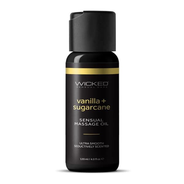 Erotisk massageolie Wicked Sensual Care Vanilje 120 ml