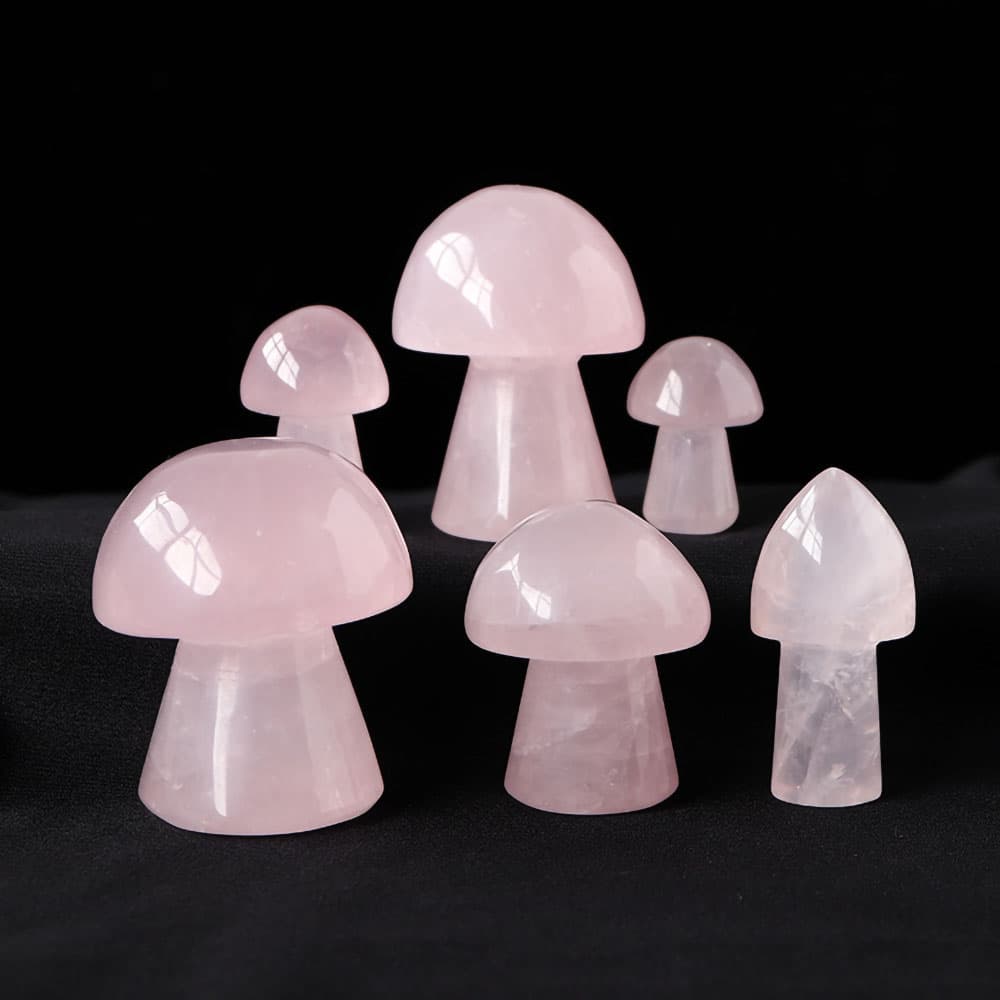Kristallsvamp av rosenkvarts 50-70g