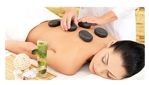 Exklusiv Naturlig Hot Stone Energi Massage - 20-pack