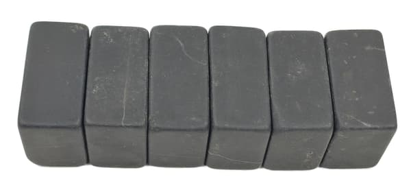 Massageverktyg Sten - Kub - 6st
